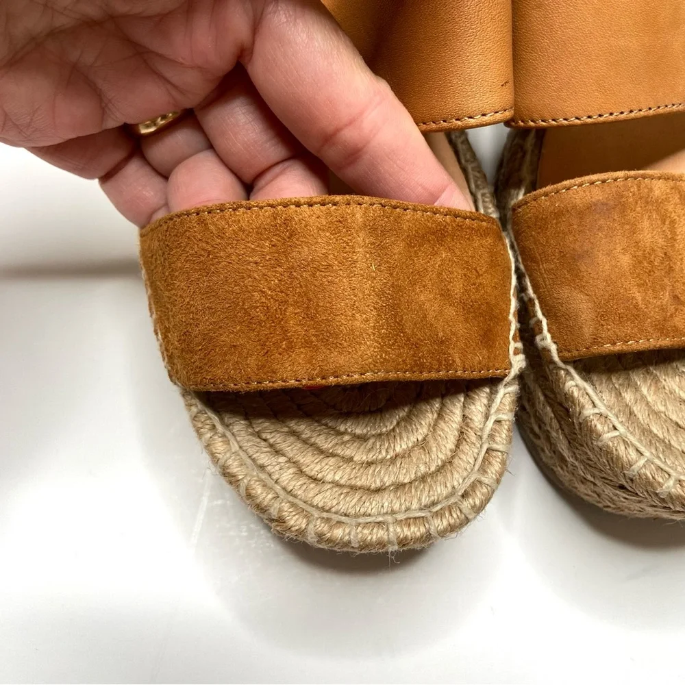 Rag & Bone Edie 3 Inch Wedge Espadrille Size 38